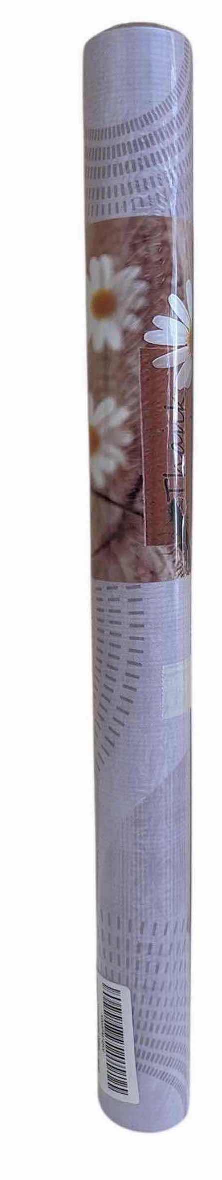 Photo 1 of NEW FIESOON PEEL & STICK SELF-ADHESIVE TEXTURED REMOVABLE WALLPAPER/CONTACT PAPER 15.5” X 197” (BROWN CIRCLES)