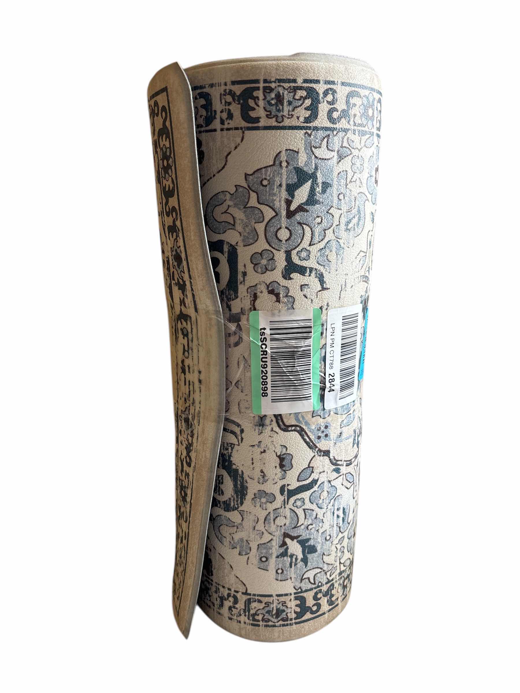 Photo 5 of NEW LLEADING CUSHIONED WATERPROOF ANTI-FATIGUE KITCHEN/BATHROOM MAT SET OF 2, NON-SLIP STAIN RESISTANT PVC FLOOR MATS, BLUE 17” X 47 & 17” X 28”