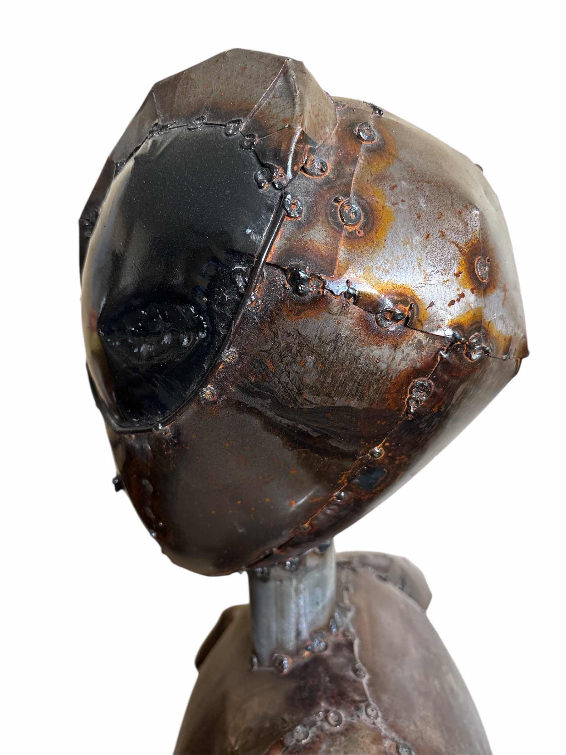 Photo 2 of EXTRATERRESTRIAL HANDCRAFTED METAL SCULPTURE/OUTDOOR ART 44”H