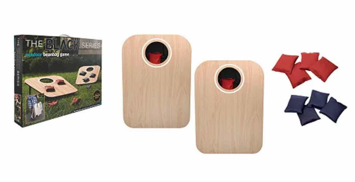 Photo 1 of NEW BLACK SERIES OUTDOOR BEANBAG GAME W ZIPPERED CARRYING CASE INCLUDED