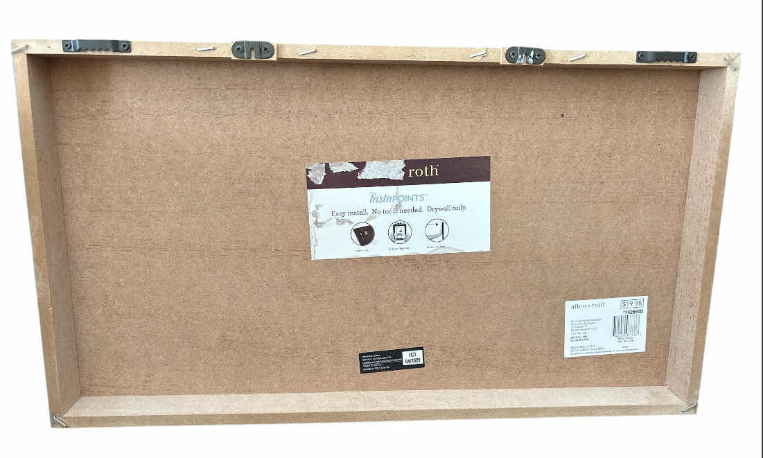 Photo 1 of ALLEN + ROTH ‘I LOVE YOU TO THE BEACH AND BACK’ BOX WALL ART, 1.25” X 10” X 18”