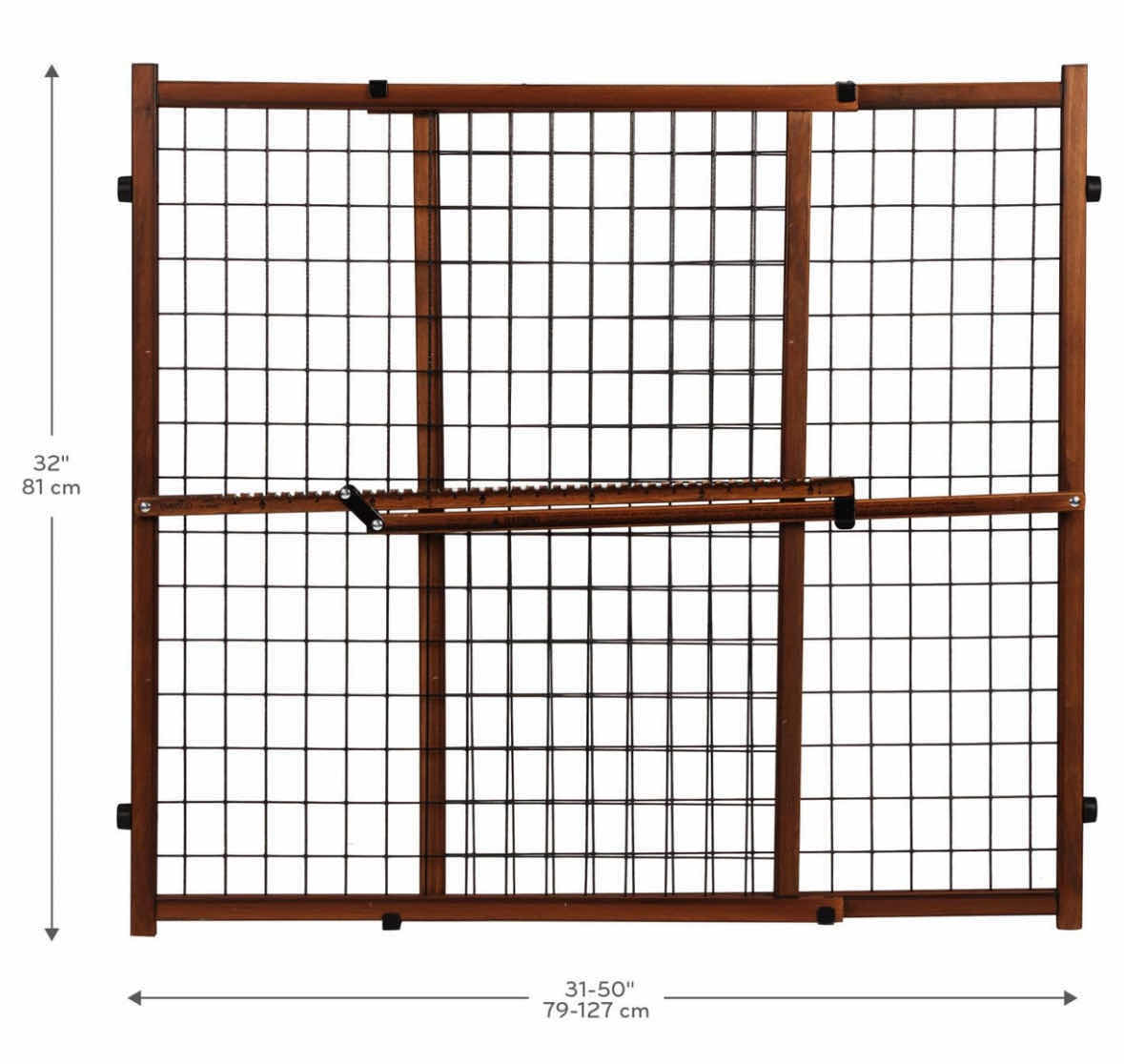 Photo 6 of NEW EVENFLO FARMHOUSE COLLECTION POSITION & LOCK TALL & WIDE BABY GATE, PRESSURE-MOUNTED 31”- 50” X H32” (MODEL #662)