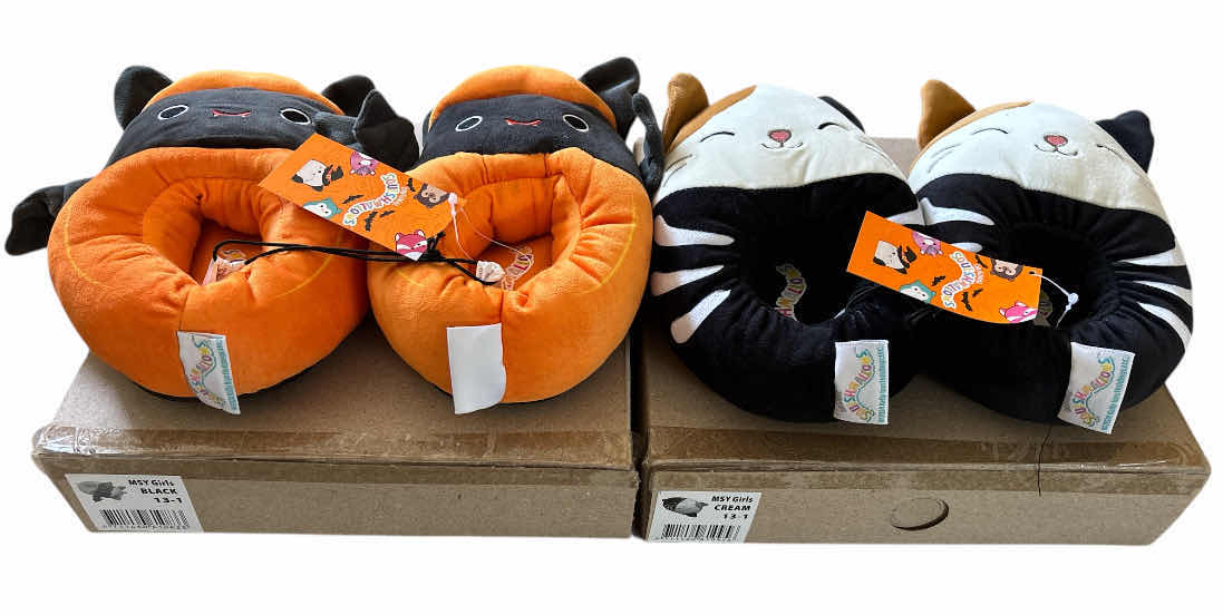 Photo 1 of NEW SQUISHMALLOWS HALLOWEEN SLIPPERS (SIZE LITTLE KID 13-1)