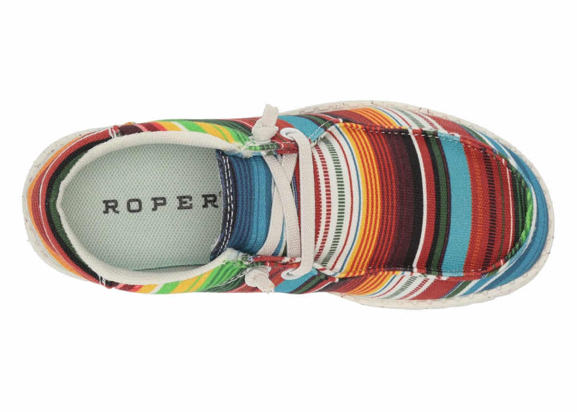 Photo 5 of NEW ROPER HANG LOOSE LOAFER, RED, SIZE 2 (LITTLE GIRLS)