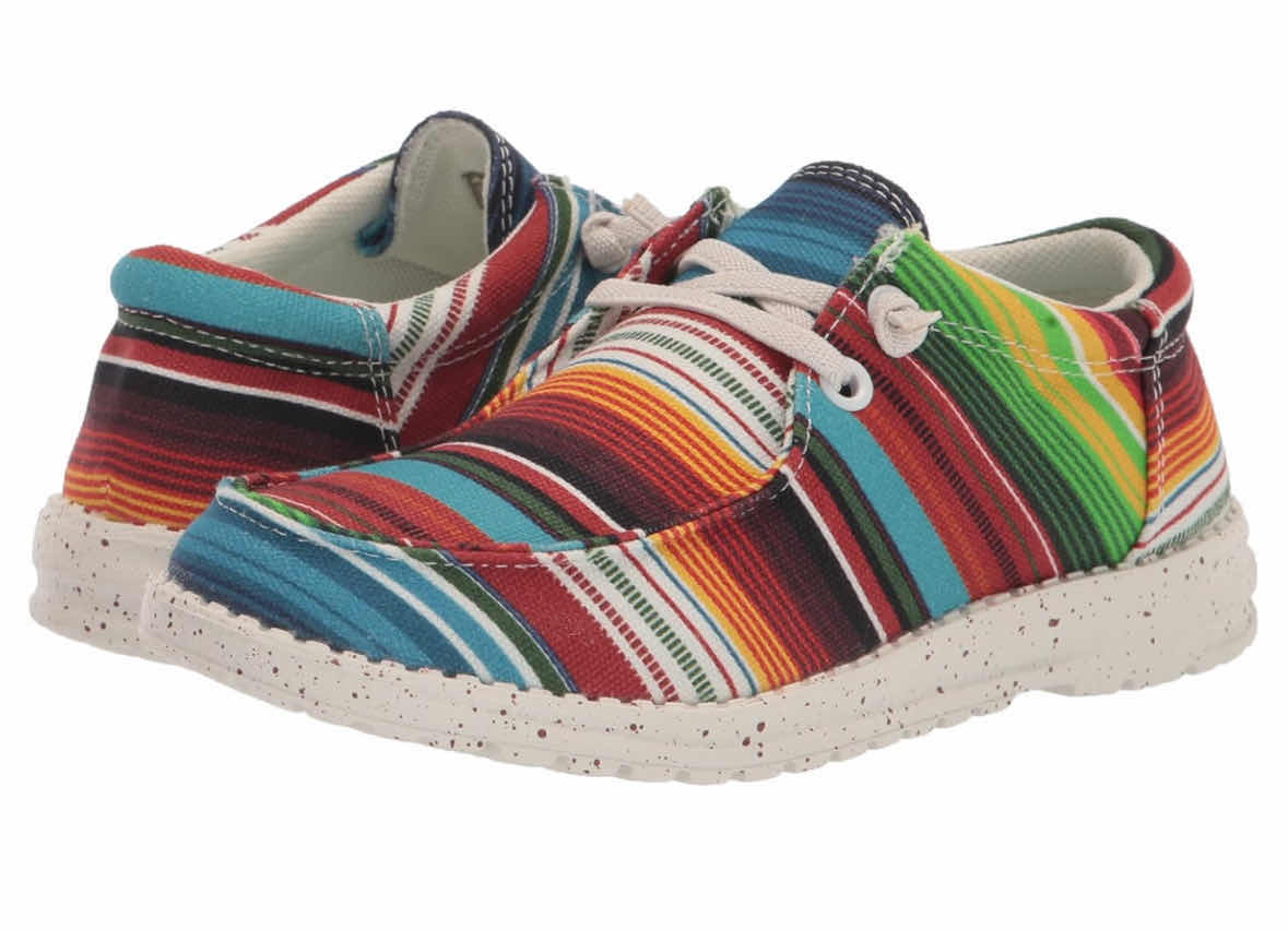 Photo 1 of NEW ROPER HANG LOOSE LOAFER, RED, SIZE 2 (LITTLE GIRLS)