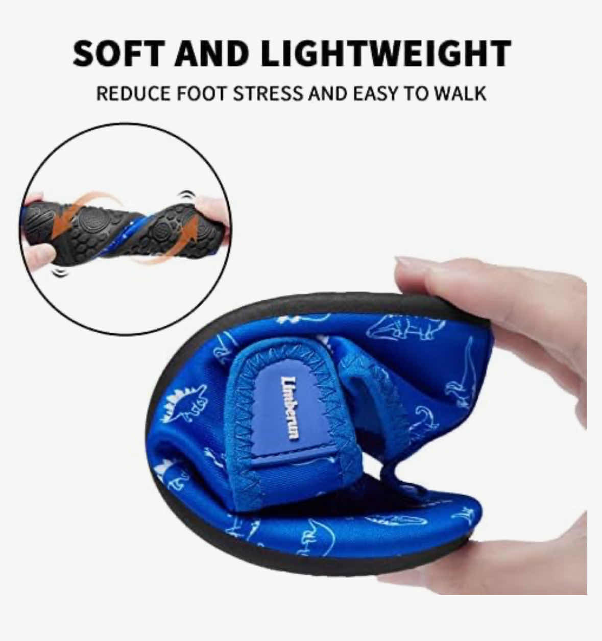 Photo 1 of NEW LIMBERUN WATER SHOES, LIGHTWEIGHT/QUICK-DRY & NON-SLIP TODDLER SHOE (SIZE 11)
