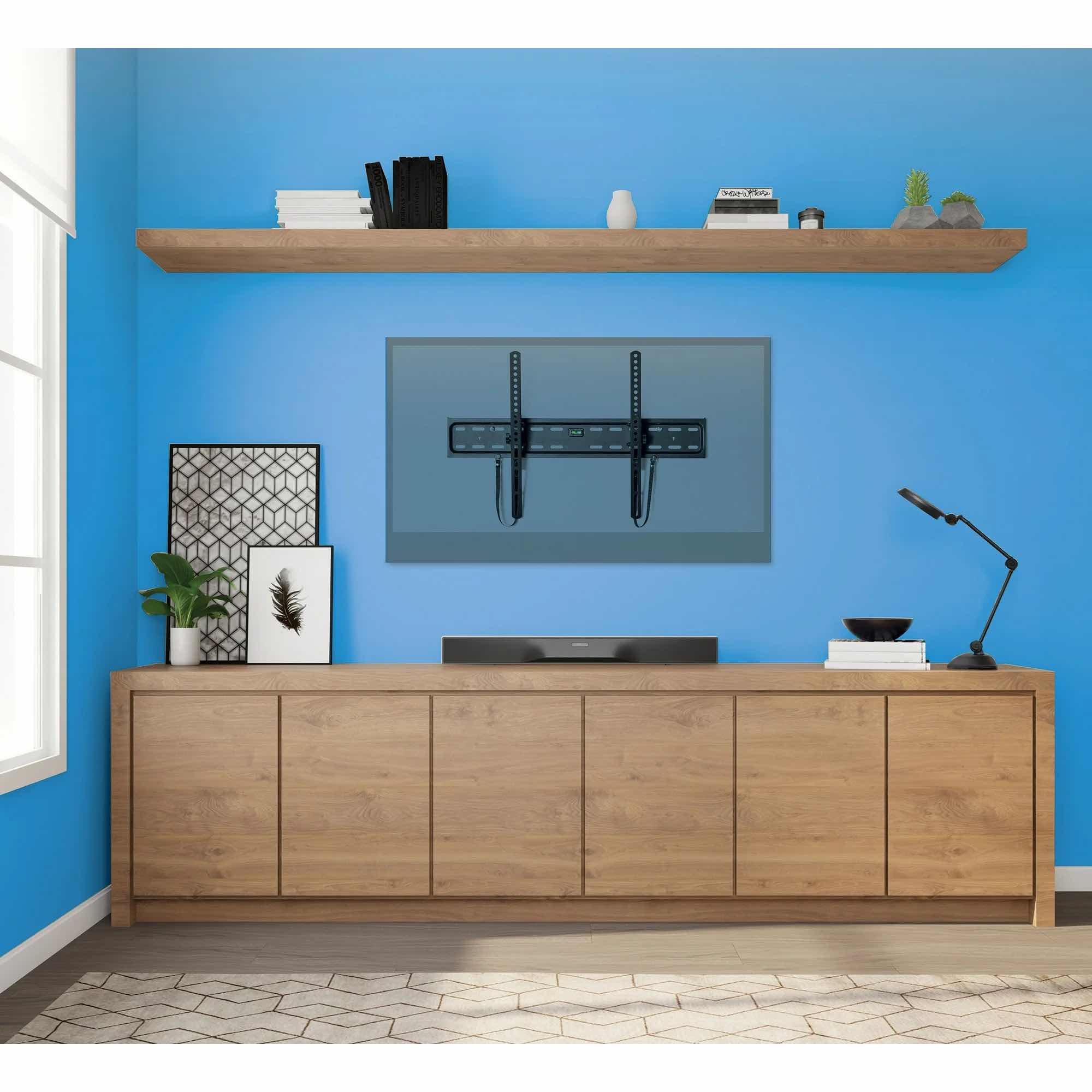 Photo 1 of NEW ONN TILTING TV WALL MOUNT FOR 50”- 86” TV’S, UPTO 120 LBS (MODEL VIPRB-100010113)