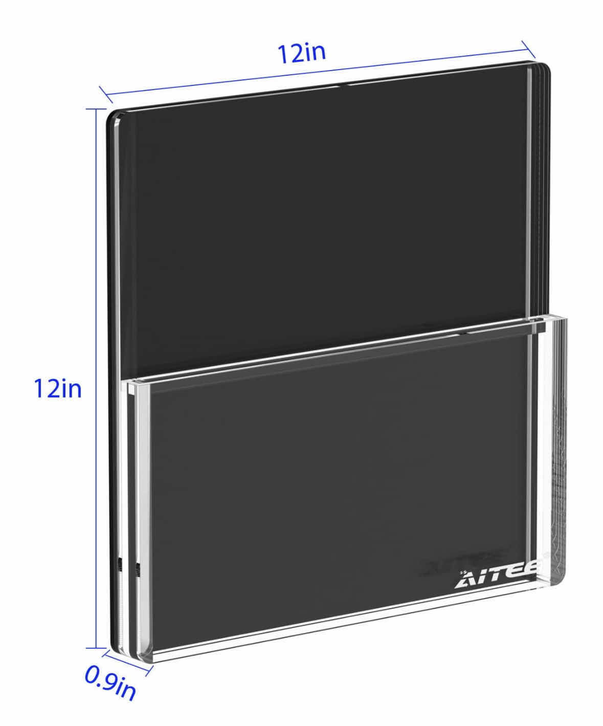 Photo 1 of NEW AITEE CLEAR ACRYLIC KNIFE HOLDER BLOCK 1” X 12” H12”