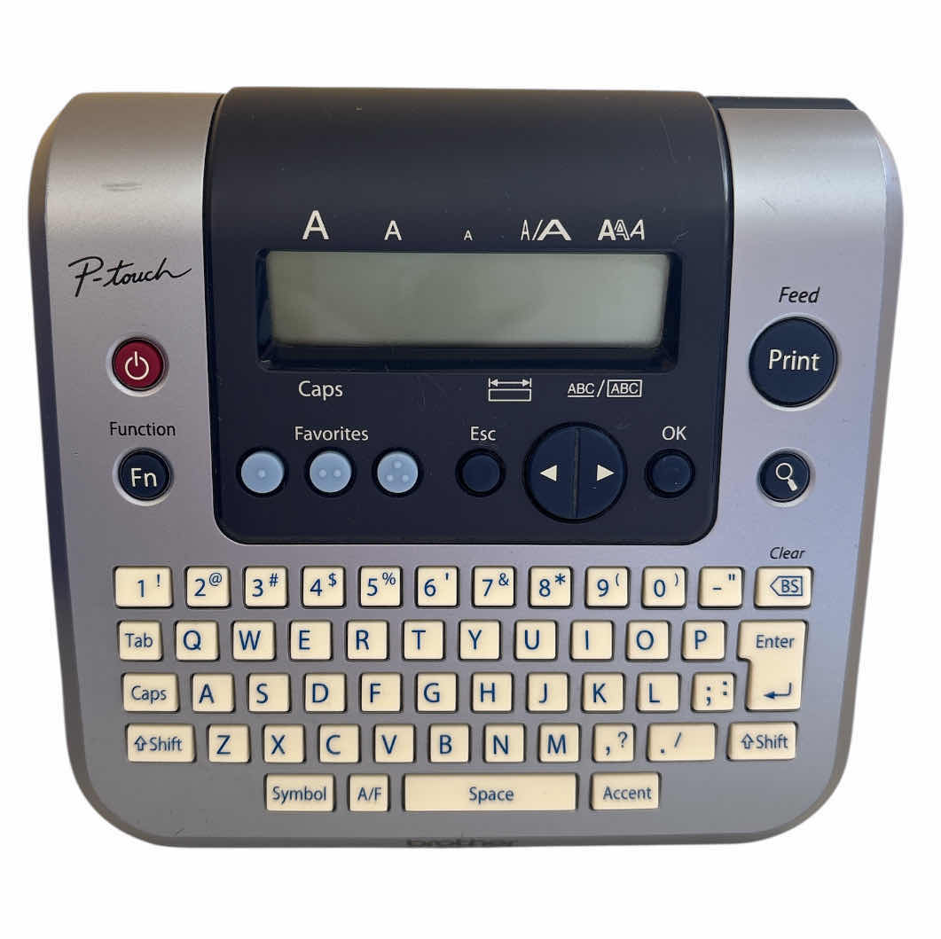 Photo 1 of BROTHER P-TOUCH LABEL MAKER/PRINTER (MODEL PT-1280)