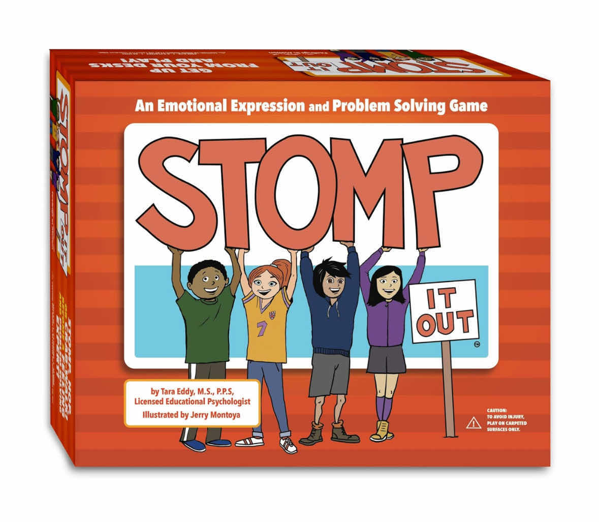 Photo 1 of NEW STOMP IT OUT EMOTIONAL EXPRESSION & PROBLEM SOLVING GAME