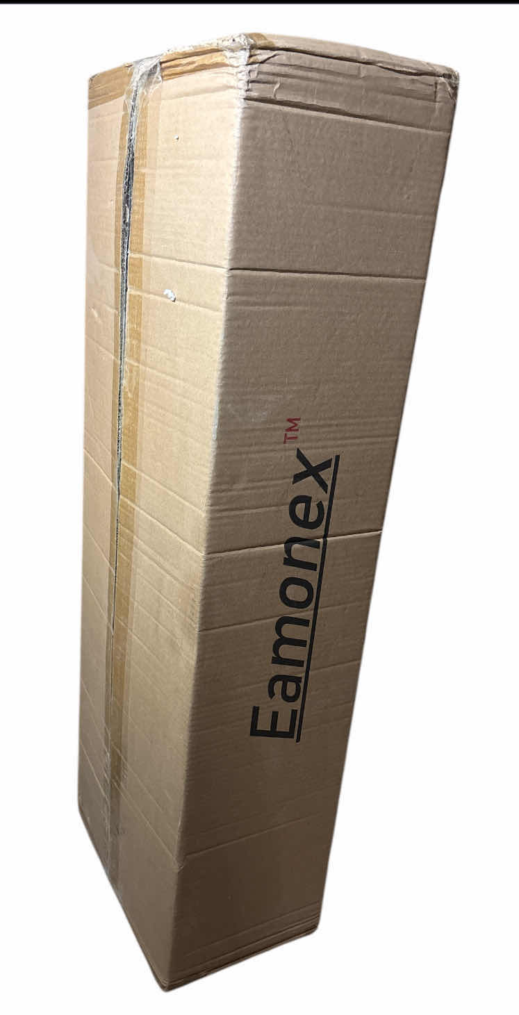 Photo 1 of NEW EAMONEX G9 DEFORMABLE FROSTED GLOBE CHANDELIER, BLACK/GOLD MILKY GLASS CEILING LIGHT (GC20220202)