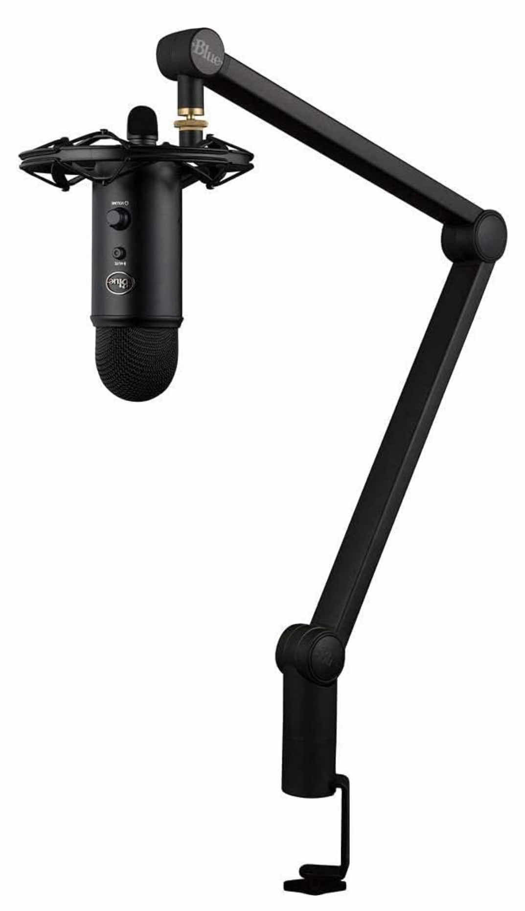 Photo 1 of LOGITECH CREATORS BLUE YETICASTER PRO BROADCAST YETI USB MICROPHONE FOR GAMING/PODCASTING/STREAMING & COMPASS MIC BOOM ARM