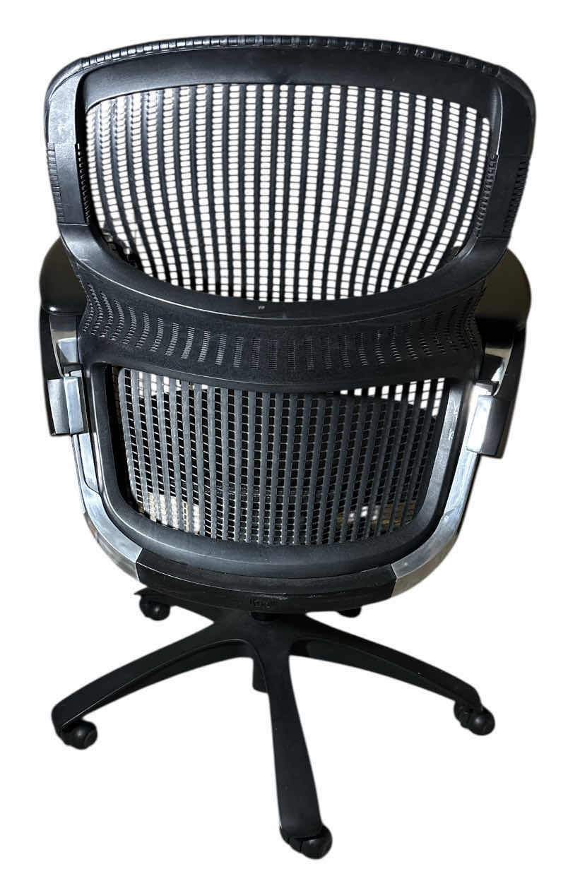 Photo 1 of KNOLL GENERATION HIGH PERFORMANCE OFFICE CHAIR W FLEX SEAT/LUMBAR SUPPORT, HEIGHT ADJUSTABLE & THREE RANGES OF RECLINE (ONYX)