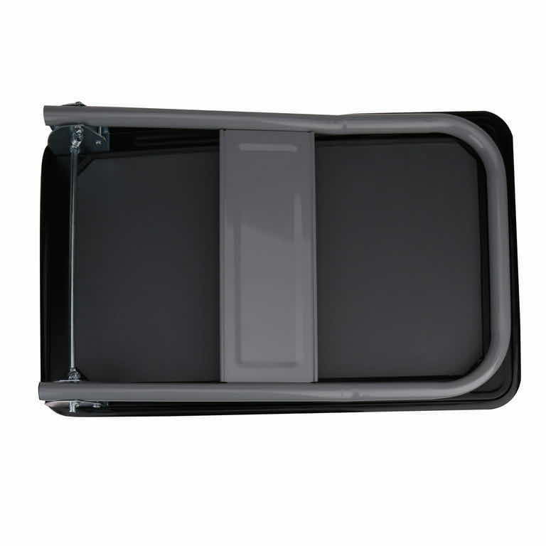 Photo 4 of HYPER TOUGH 300 LB CAPACITY HEAVY DUTY FOLDING UTILITY ROLLING CART (BLACK/GRAY)