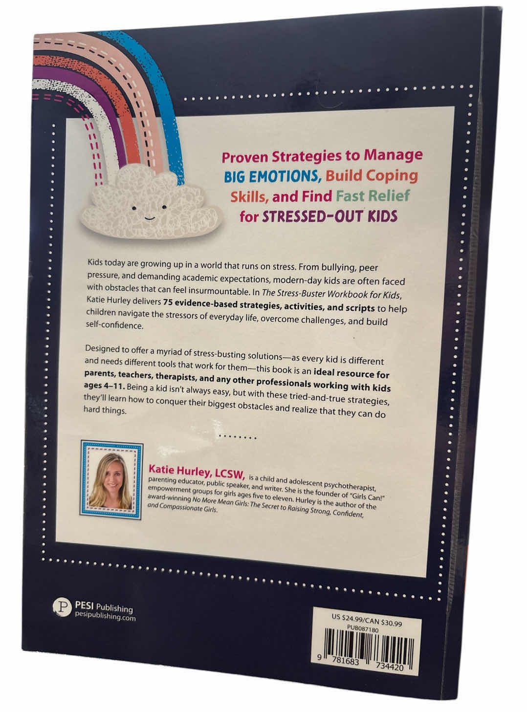 Photo 1 of THE STRESS-BUSTER WORKBOOK FOR KIDS BY KATIE HURLEY LCSW (PAPERBACK, 143 PGS) & LOW DEMAND PARENTING BY AMANDA DIEKMAN (PAPERBACK, 158 PGS)