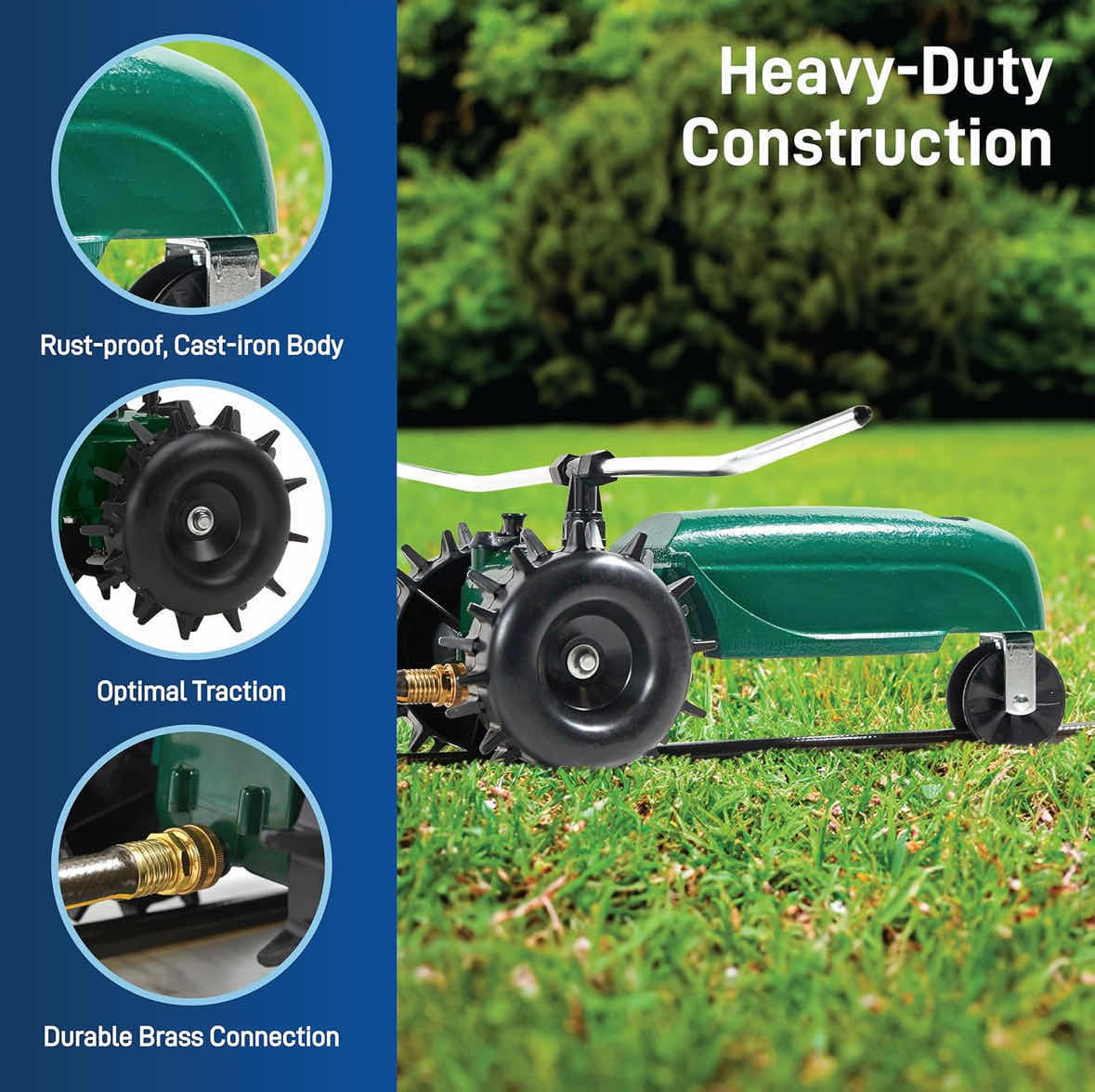 Photo 1 of NEW ORBIT TRAVELING SPRINKLER, GREEN (53822Z)