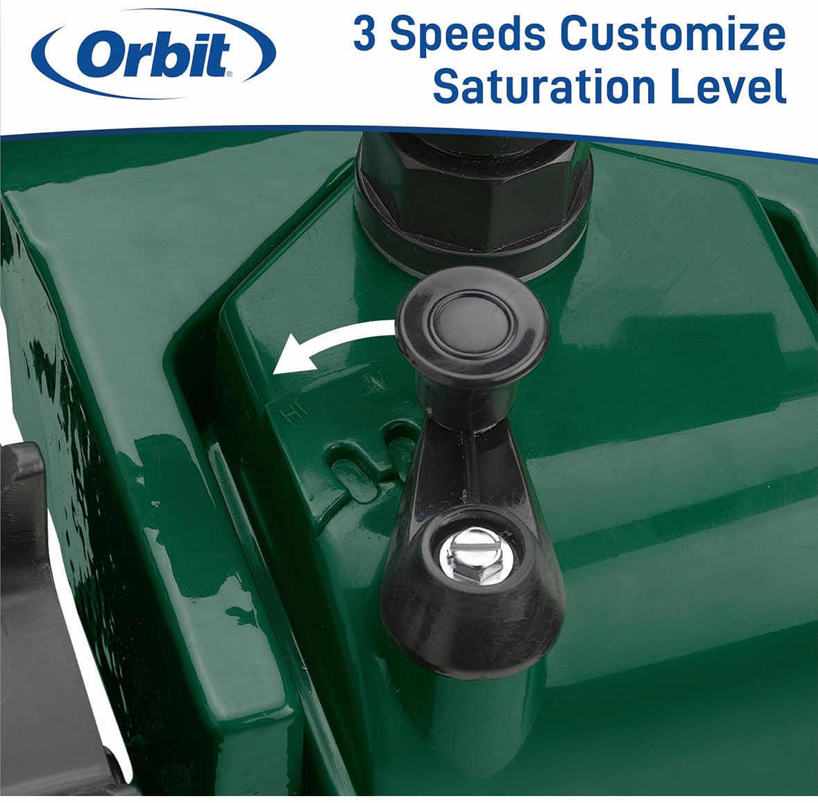 Photo 1 of NEW ORBIT TRAVELING SPRINKLER, GREEN (53822Z)