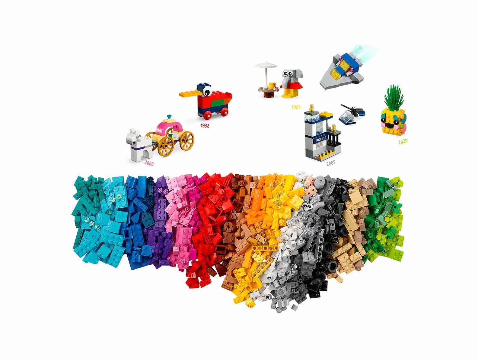Photo 5 of NEW LEGO CLASSIC ‘90 YEARS OF PLAY’, 1100 PCS (11021)