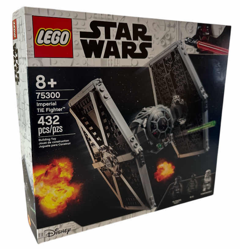 Photo 1 of NEW LEGO STAR WARS ‘THE IMPERIAL TIE FIGHTER’ BUILDING SET, 432 PCS (75300)