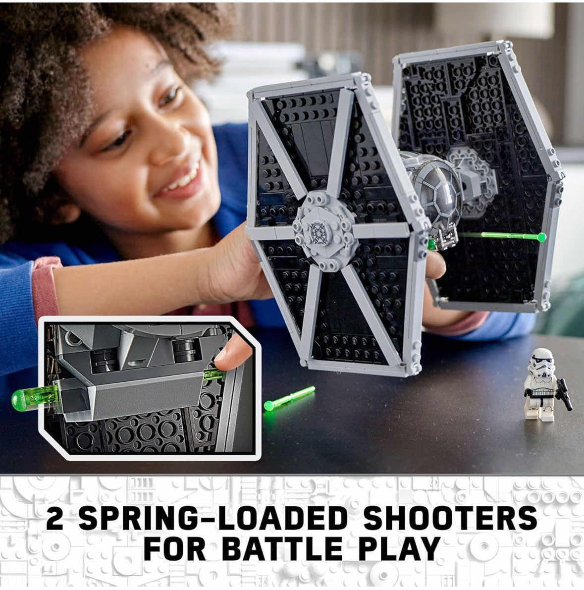 Photo 1 of NEW LEGO STAR WARS ‘THE IMPERIAL TIE FIGHTER’ BUILDING SET, 432 PCS (75300)