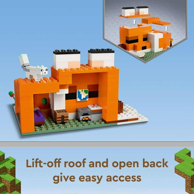 Photo 1 of NEW LEGO MINECRAFT ‘THE FOX LODGE’ BUILDING SET, 193 PCS (21178)