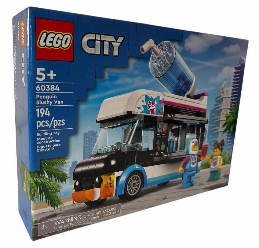 Photo 1 of NEW LEGO CITY ‘PENGUIN SLUSHY VAN’ BUILDING SET, 194 PCS (60384)