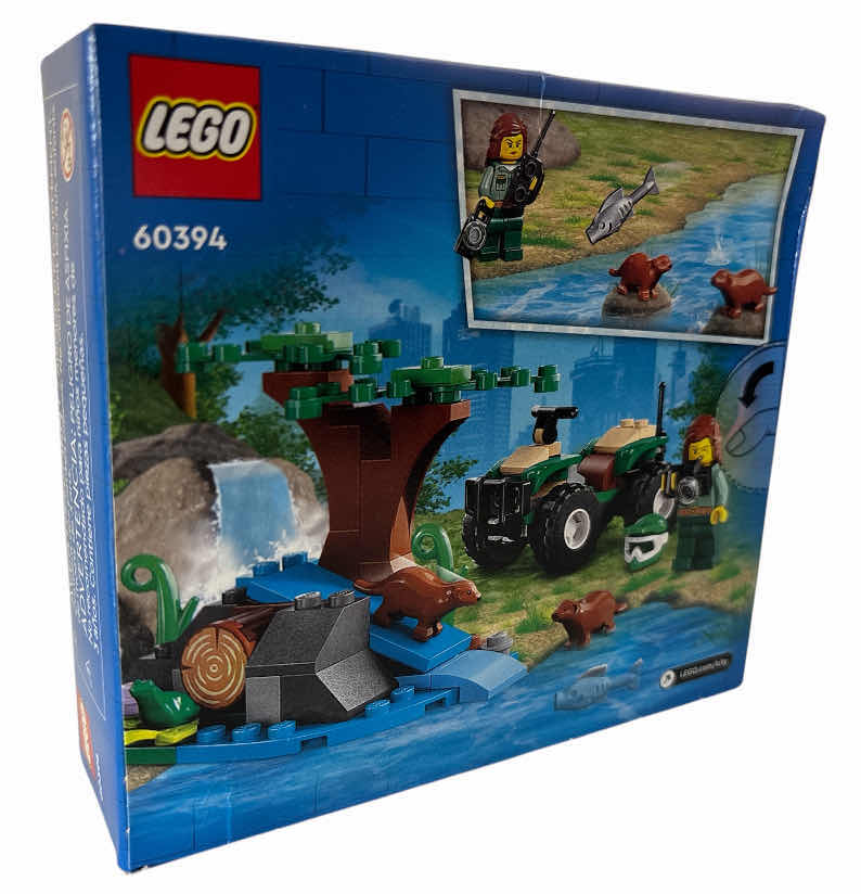 Photo 1 of NEW LEGO CITY ‘ATV AND OTTER HABITAT’ BUILDING TOY SET, 90 PCS (60394)