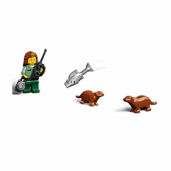 Photo 1 of NEW LEGO CITY ‘ATV AND OTTER HABITAT’ BUILDING TOY SET, 90 PCS (60394)