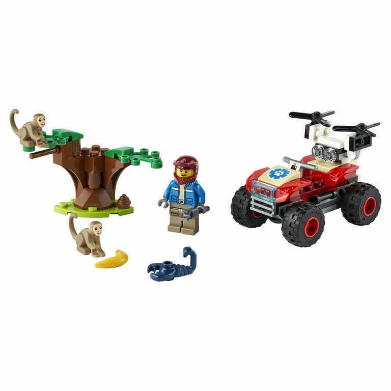Photo 1 of NEW LEGO CITY ‘WILDLIFE RESCUE ATV’ BUILDING TOY SET, 74 PCS (60300)