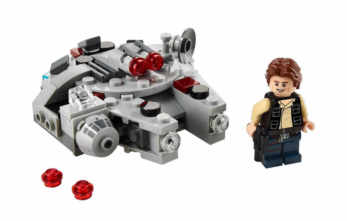 Photo 1 of NEW LEGO STAR WARS ‘MILLENNIUM FALCON MICROFIGHTER’ BUILDING TOY SET, 101 PCS (75295)