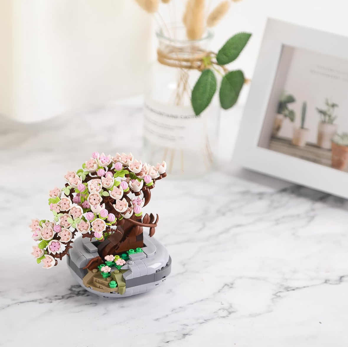 Photo 2 of NEW LOZ MINI ETERNAL FLOWERS, MINI CHERRY BLOSSOM TREE CONSTRUCTION BUILDING TOY (MODEL 1661)