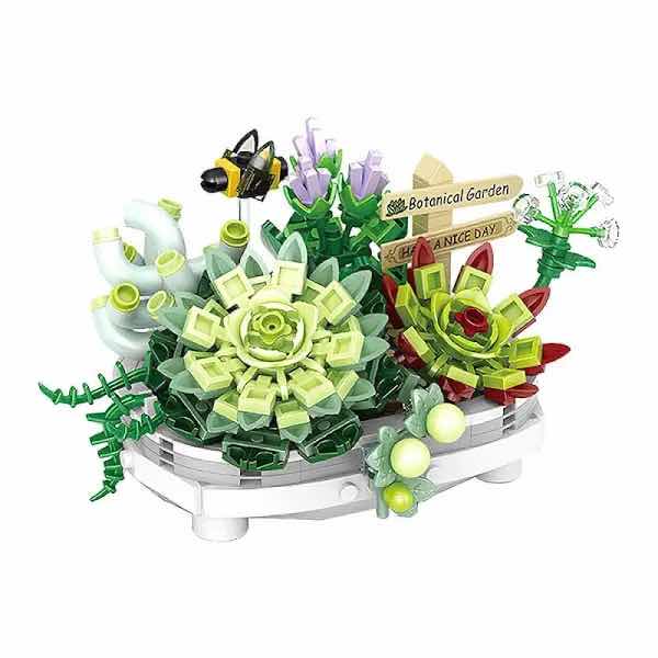 Photo 1 of NEW LOZ MINI ETERNAL FLOWERS, MINI SUCCULENT POTTED PLANT CONSTRUCTION BUILDING TOY (MODEL 1660)