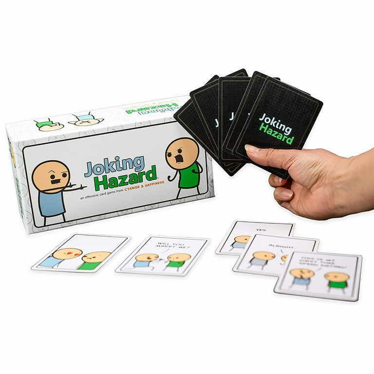 Photo 1 of NEW ‘JOKING HAZARD’ AN OFFENSIVE CARD GAME FROM CYANIDE & HAPPINESS, ADULT PARTY GAME
