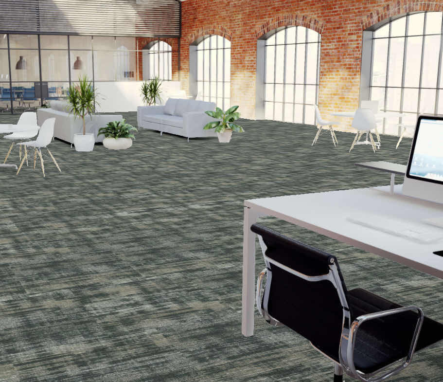 Photo 1 of MOHAWK FIRTH REFINED PASS FINISH CARPET TILE 24” X 24” (96SQFT PER CASE/11CASES APPROX 1056SQFT TOTAL) READ NOTES