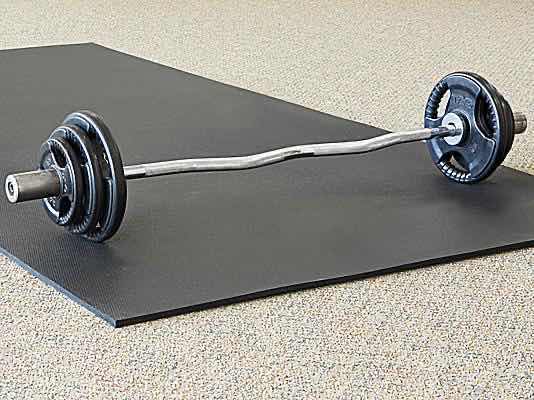Photo 1 of ULINE GYM RUBBER MAT 4’ X 8’ X 0.5
