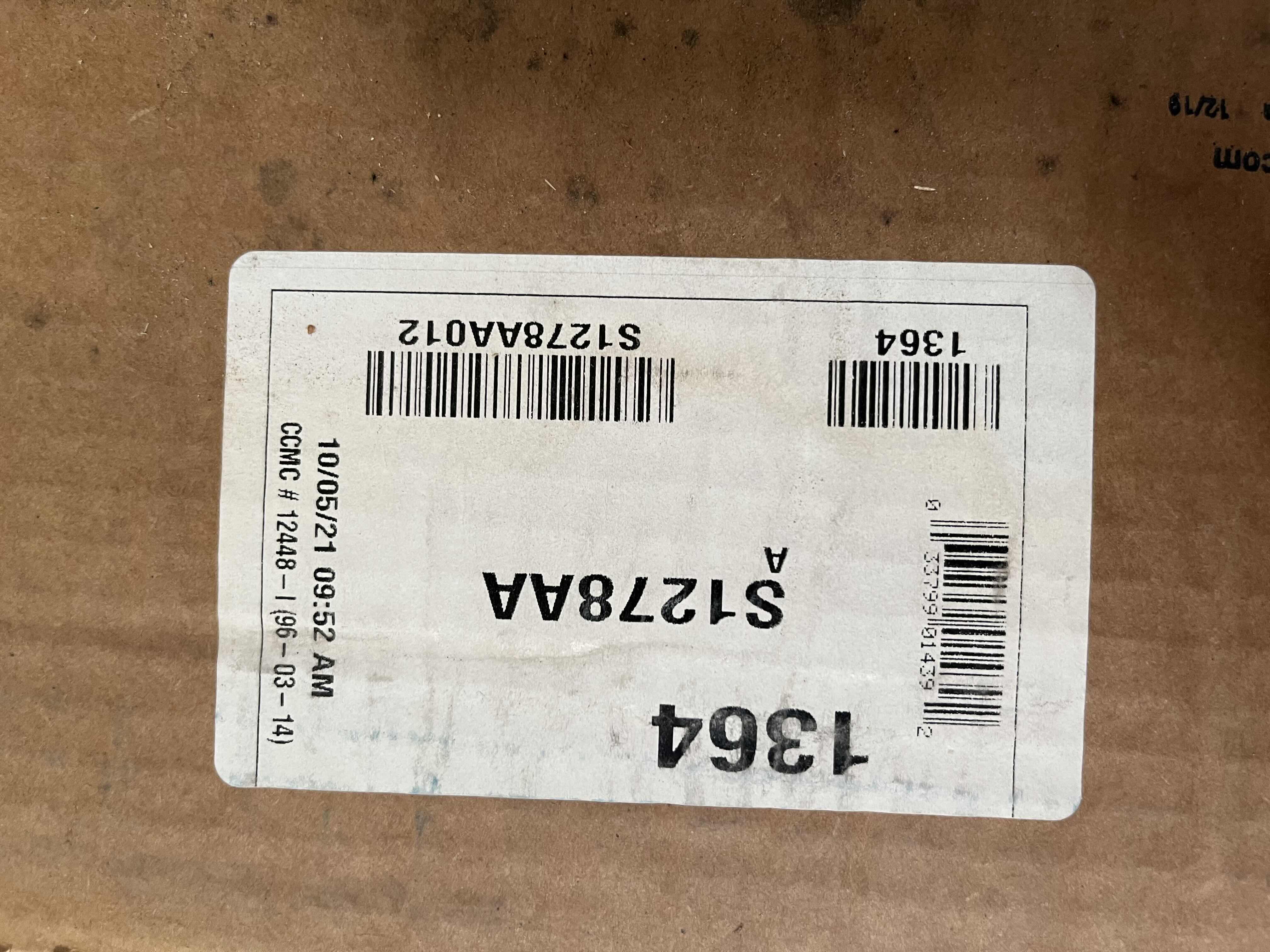 Photo 1 of TARKETT PEWTER FINISH VTC VINYL TILE 12” X 12” (45SQFT PER CASE/36CASES APPROX. 1620SQFT TOTAL) READ NOTES