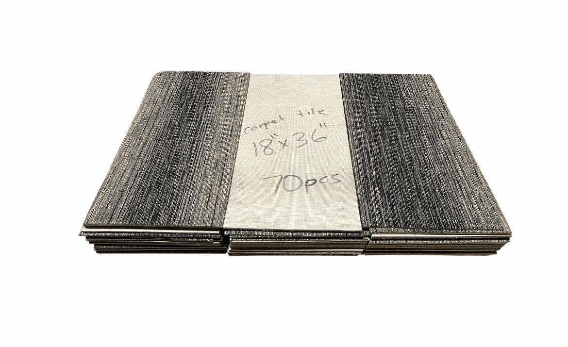 Photo 1 of CARPET TILE 18” X 36” (70PCS APPROX 315SQFT) READ NOTES