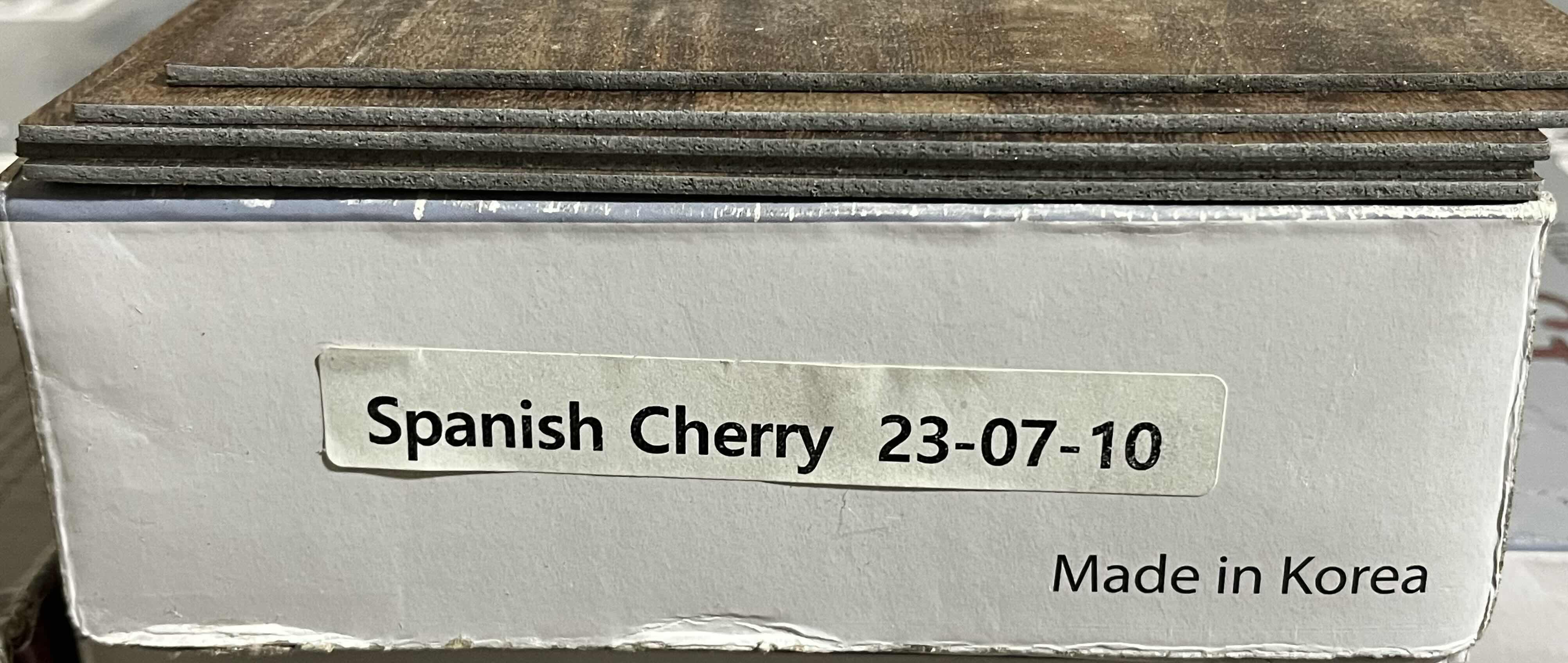Photo 1 of MODERN SURFACE ESSENTIAL SPANISH CHERRY FINISH GLUE DOWN VINYL PLANKS 6” X 36” (36SQFT PER CASE/10CASES APPROX. 360SQFT TOTAL) READ NOTES