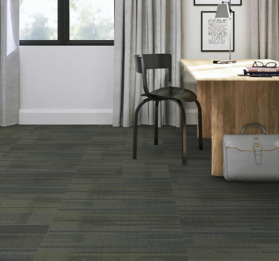 Photo 1 of PATCRAFT  SPEAK IN CLR PATINA PEARL FINISH CARPET TILE 24” X 24” (48SQFT PER CASE/12CASES APPROX.576SQFT TOTAL) READ NOTES