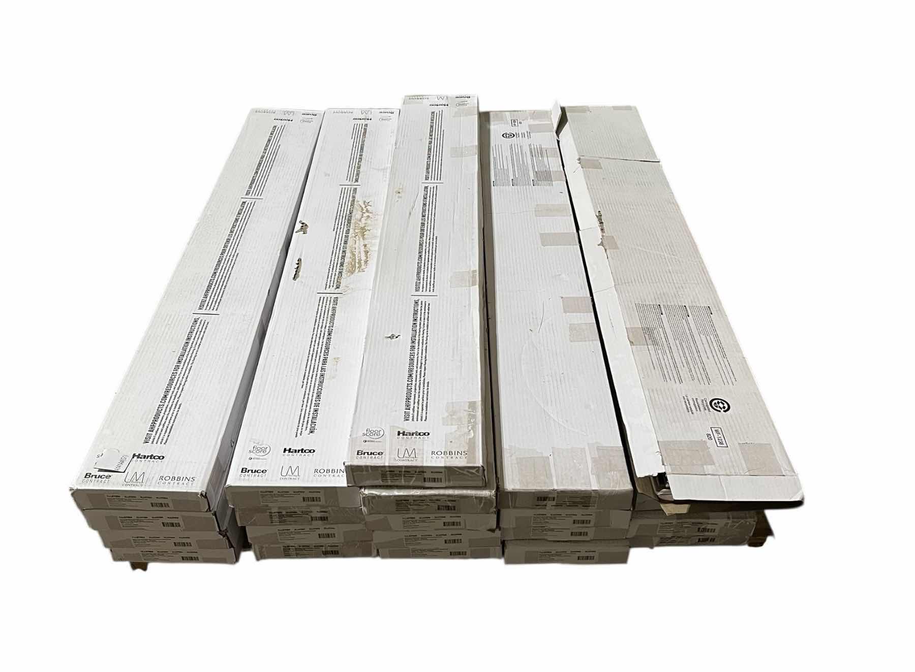 Photo 1 of CHESAPEAKE MARITIME MAINSAIL FINISH GLUE DOWN VINYL PLANKS 7” X 48” (18.67SQFT PER CASE/21CASES APPROX. 392.07SQFT TOTAL) READ NOTES