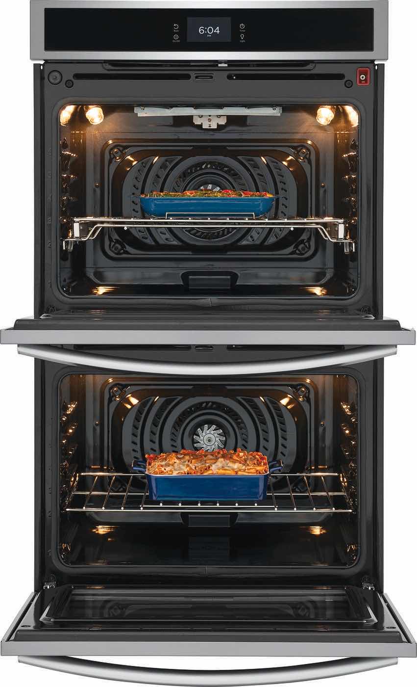 Photo 1 of FRIGIDAIRE GALLERY STAINLESS STEEL 30” DOUBLE ELECTRIC OVEN GCWD3067AFB (READ NOTES)