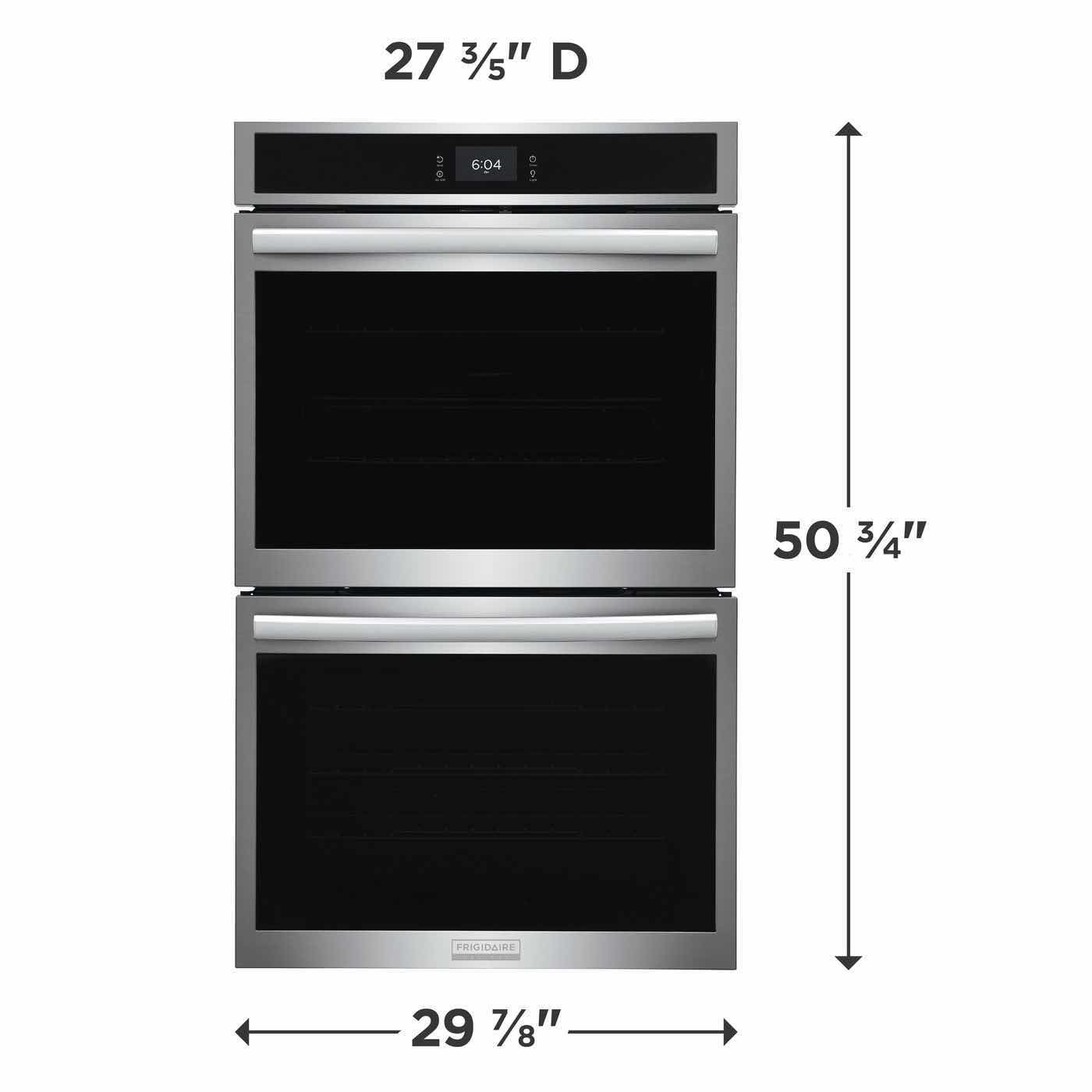 Photo 1 of FRIGIDAIRE GALLERY STAINLESS STEEL 30” DOUBLE ELECTRIC OVEN GCWD3067AFB (READ NOTES)