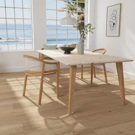 View 2 of CALI OYSTER ISLE FINISH FLOAT/CLICK VINYL PLANK 9” X 60” (22.64SQFT PER CASE/13CASES APPROX. 294.32SQFT TOTAL) READ NOTES