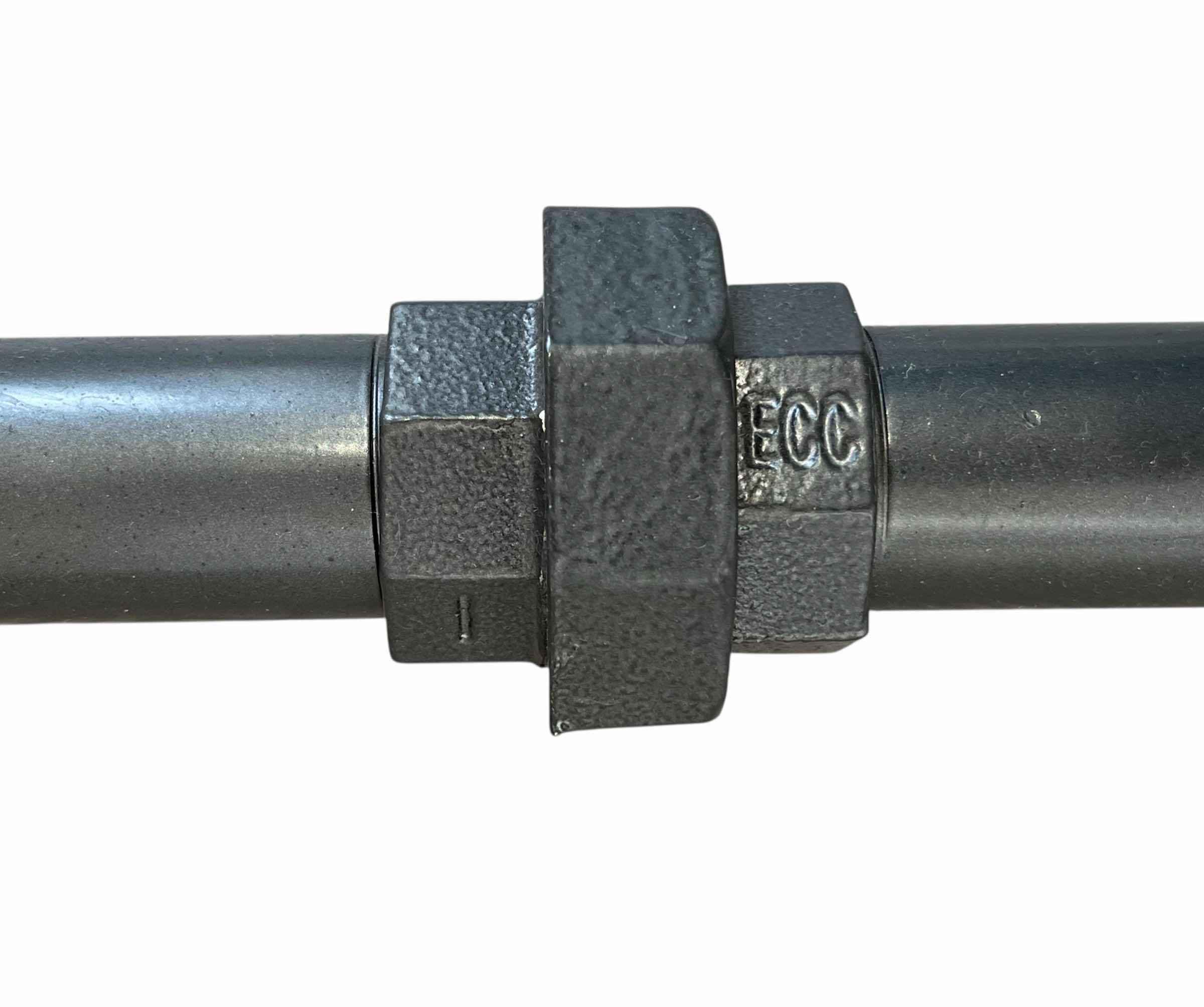 Photo 1 of ECC GREY FINISH INTERCHANGEABLE PIPELINE GARMENT DISPLAY RACK 49.5” X 20.5” H95”