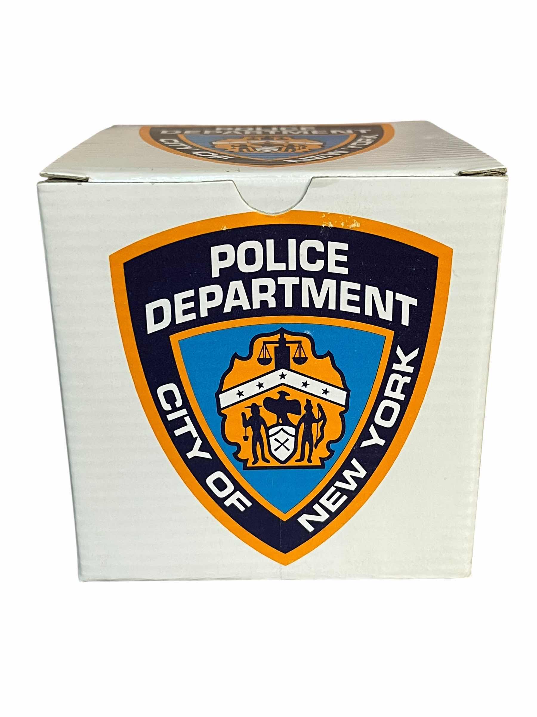 Photo 1 of NYPD CITY OF NEW YORK POLICE DEPARTMENT COFFEE MUGS (2)
