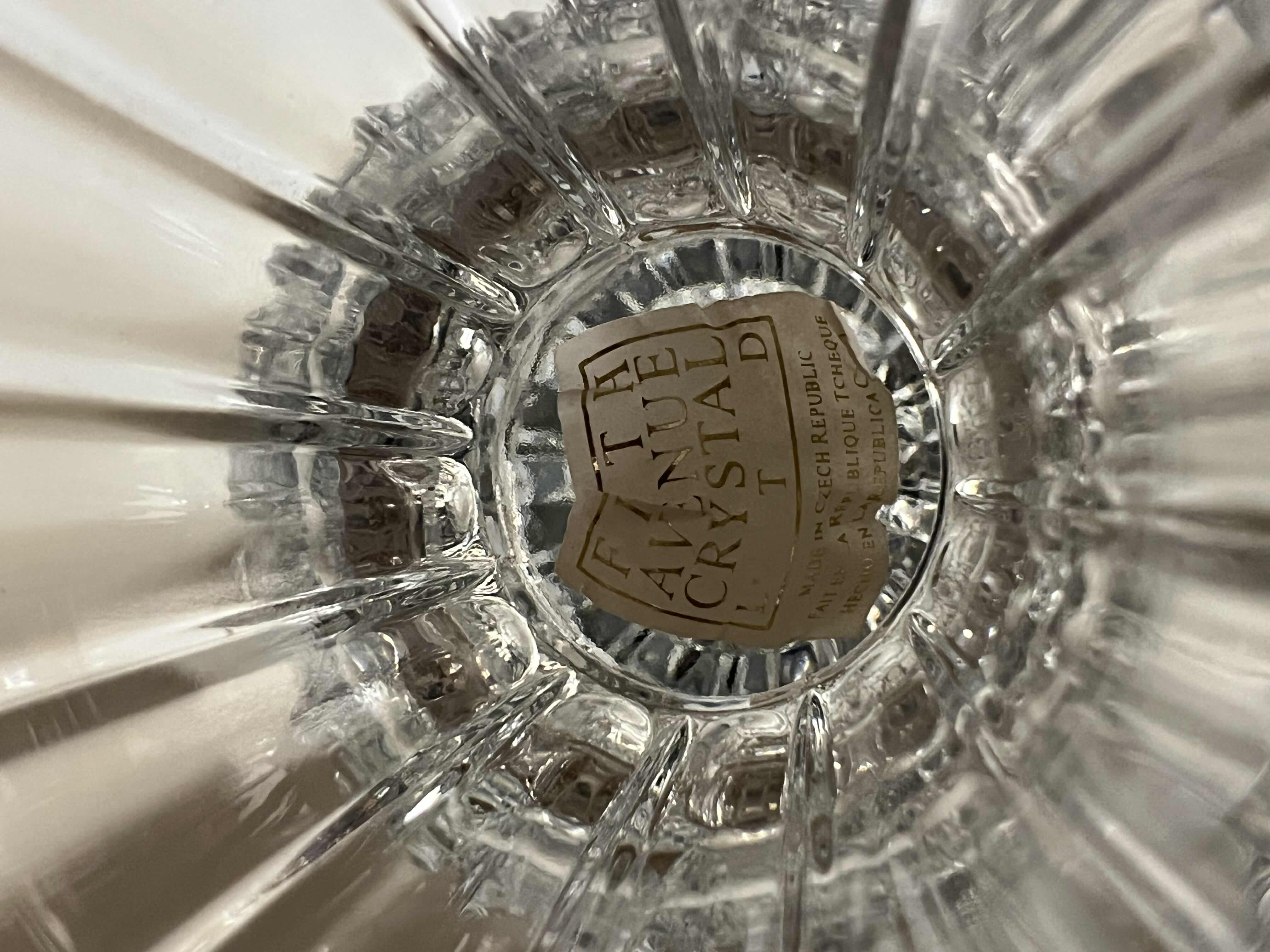 Photo 1 of FIFTH AVE CRYSTAL LTD XL VASE 8” X 16”