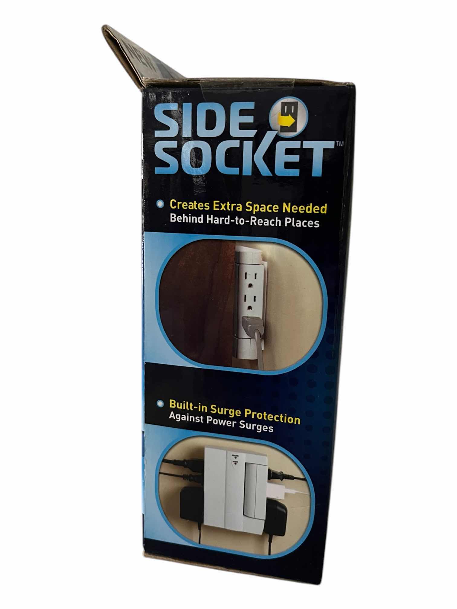 Photo 1 of NIB SIDE SOCKET SWIVEL ACTION 6-OUTLET PLUG-IN