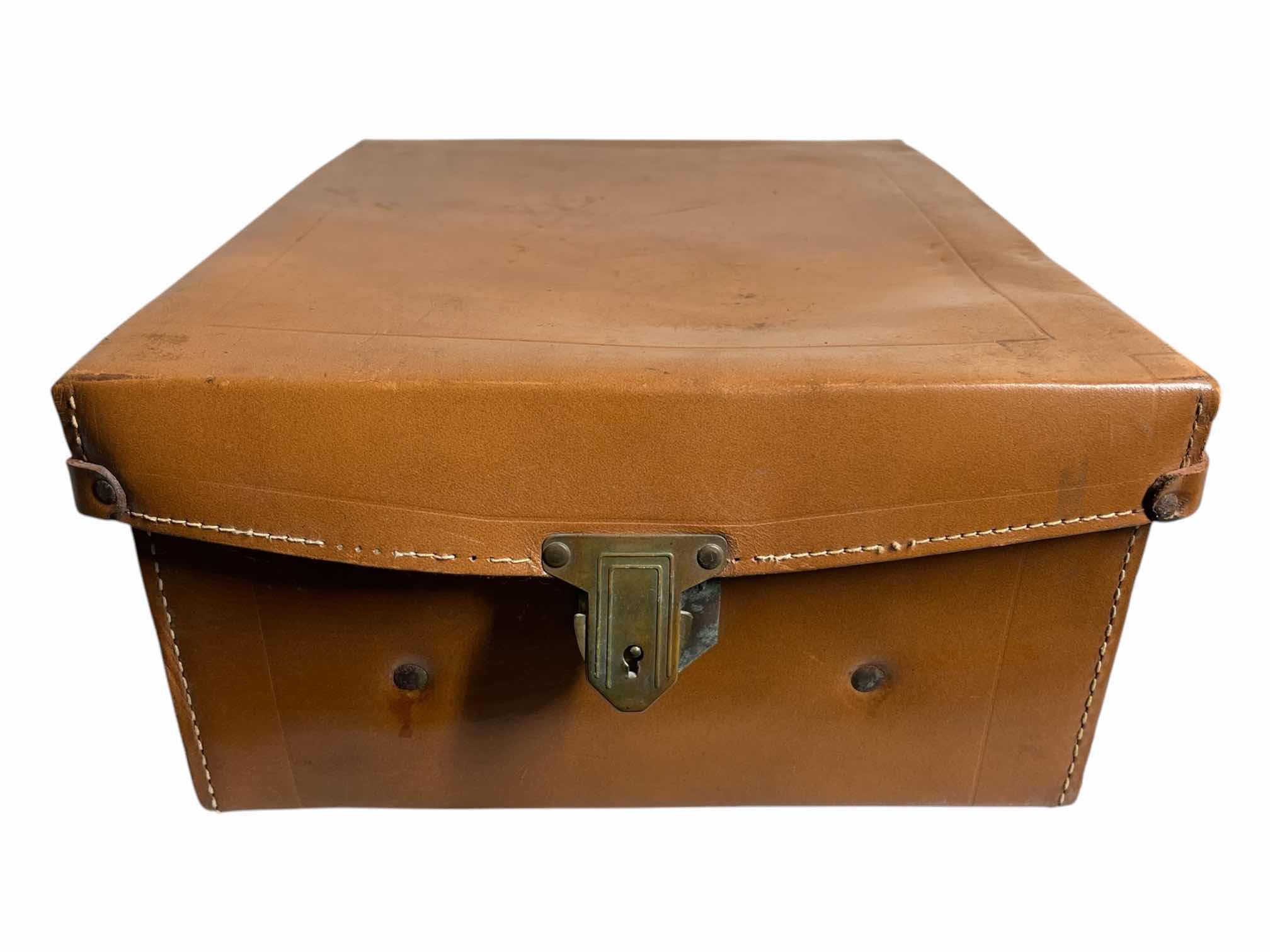 Photo 1 of RUKO BUILT RITE KASE LEATHER CASE W CAMERA CASE, VARIOUS MANUALS & ACCESSORIES