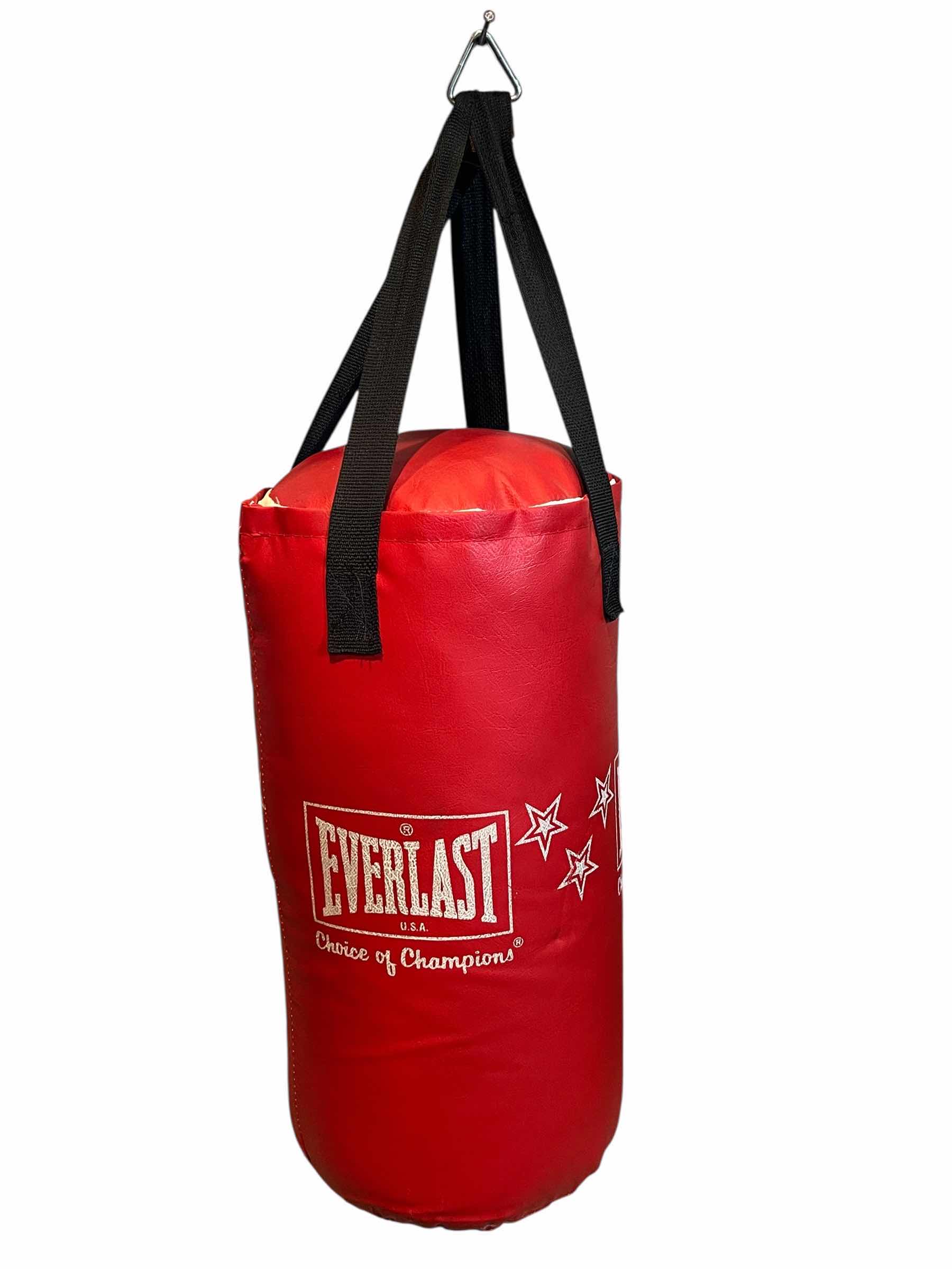 Photo 1 of EVERLAST CHOICE OF CHAMPIONS 25LB RED YOUTH HEAVY BAG