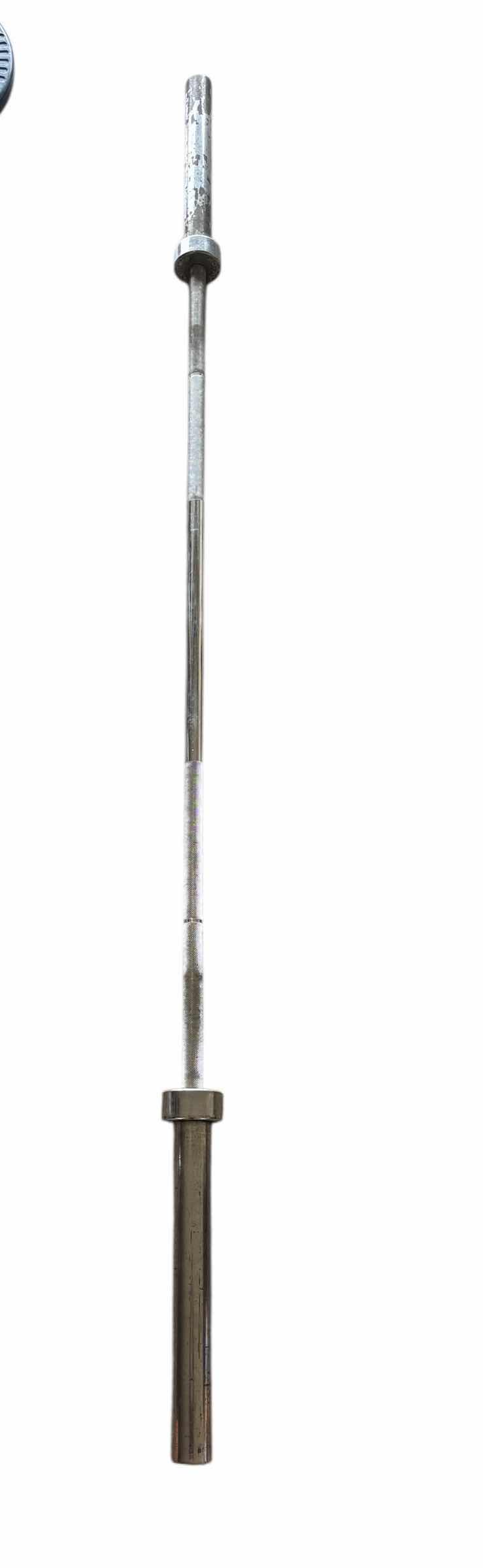 Photo 1 of BODY SOLID STRAIGHT/ CHROME 7 FT OLYMPIC WEIGHT BARBELL